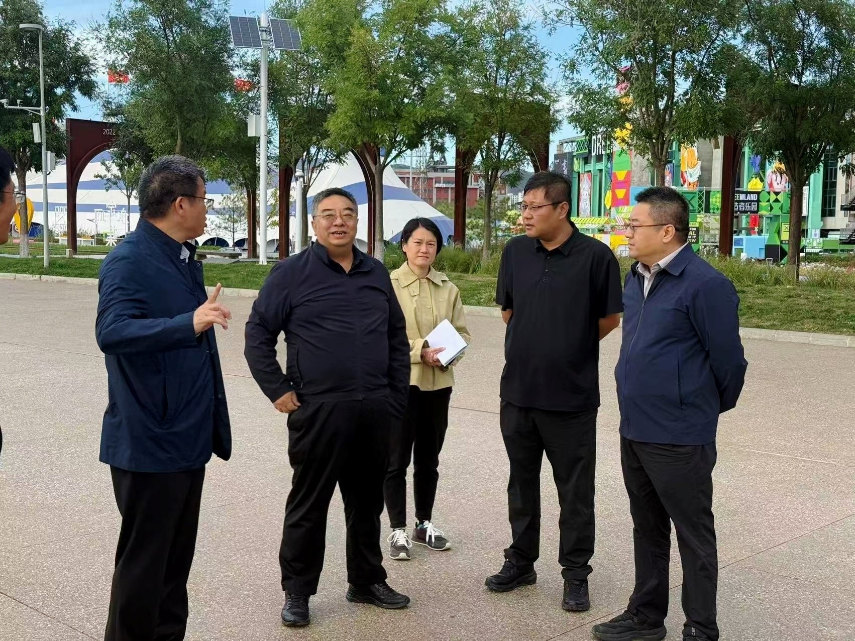筑牢安全防线 护航国庆假期 ——集团开展“两园一河”项目节前安全生产专项调研