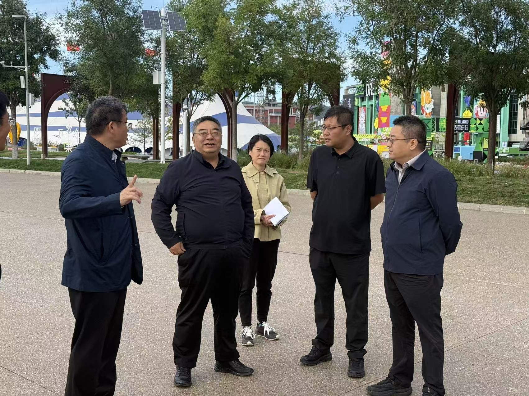 筑牢安全防线 护航国庆假期——集团开展“两园一河”项目节前安全生产专项调研